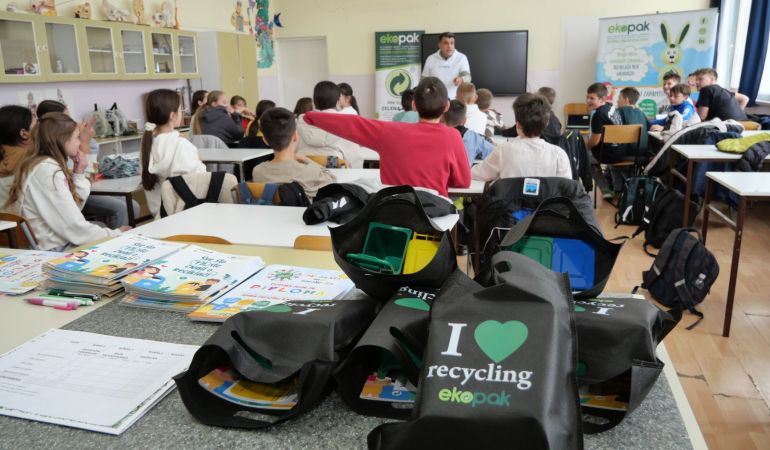Ekopak održao edukativno–zabavnu radionicu u OŠ Ivan Mažuranić u Tomislavgradu