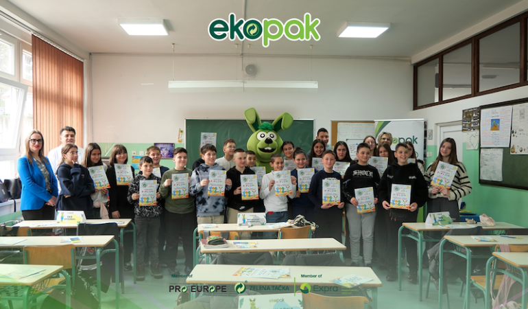 Ekopak i CETAP obilježili Međunarodni dan reciklaže radionicom za učenike OŠ Vladislav ...