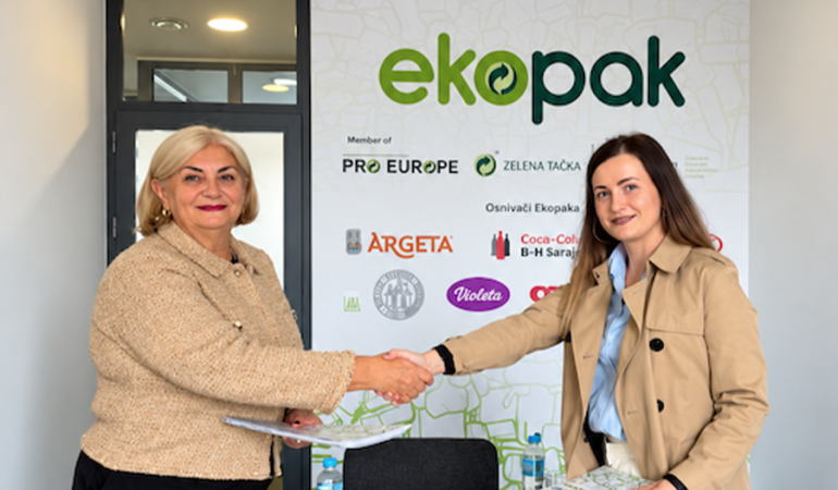 Ekopak i Deponija Mostar potpisali ugovor o nabavci opreme za prikupljanje ambalažnog ...