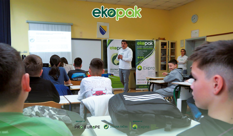 Ekopak i CETAP nastavljaju edukaciju djece o reciklaži