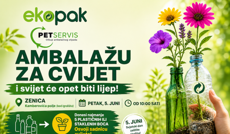 Ambalažu za cvijet i svijet će opet biti lijep! 