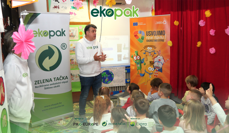 Kad park postane učionica: Ekopak s najmlađima o reciklaži