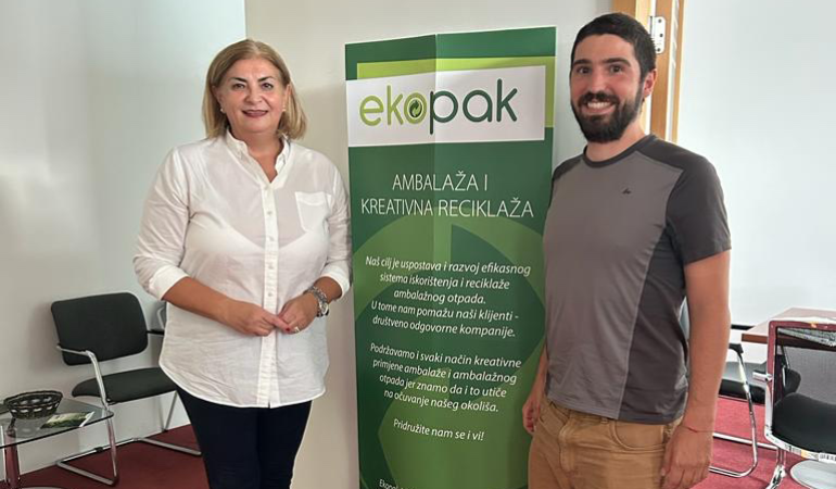 Italijanski novinar Giorgio Kaldor posjetio Ekopak
