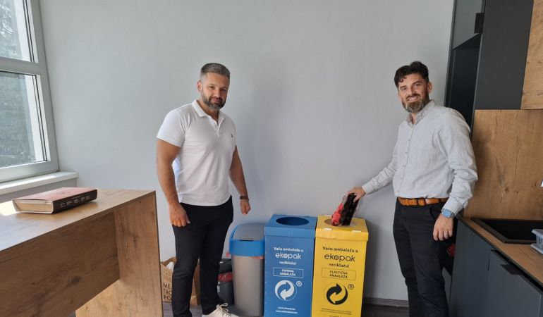 Odvojeno odlaganje ambalažnog otpada u DP Luxu