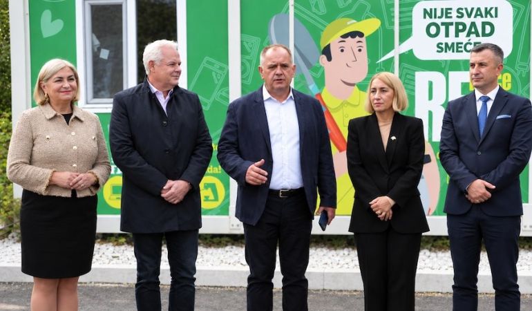 U Konjicu otvoreno prvo reciklažno dvorište