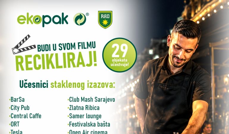 30 ugostiteljskih objekata u izazovu recikliranja stakla