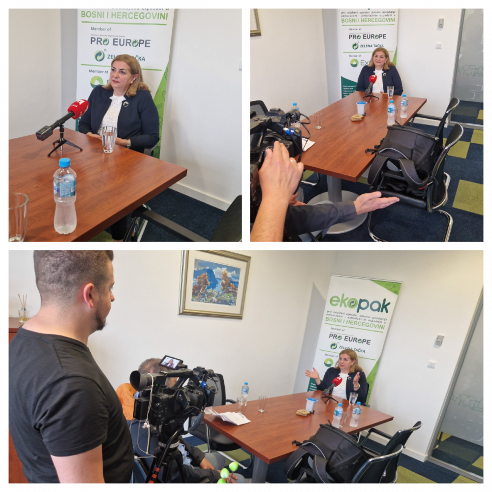 TVSA visits Ekopak: Discussion on the importance of packaging waste recycling in BiH
