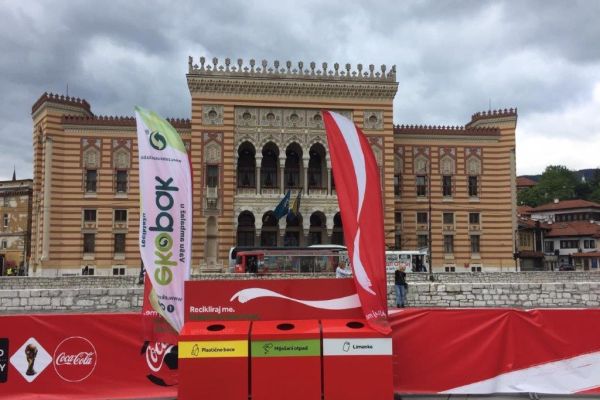 Reciklaža ambalažnog otpada na oficijelnom FIFA World Cup™ Trophy Tour by Coca-Cola u Sarajevu!