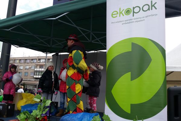 Eko kviz, ples sa balonima i igra razdvajanja ambalažnog otpada na Danu dječije radosti u Zenici