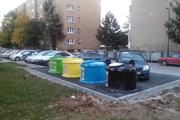 Podzemni eko otok za odlaganje ambalažnog otpada u naselju Čengić Vila
