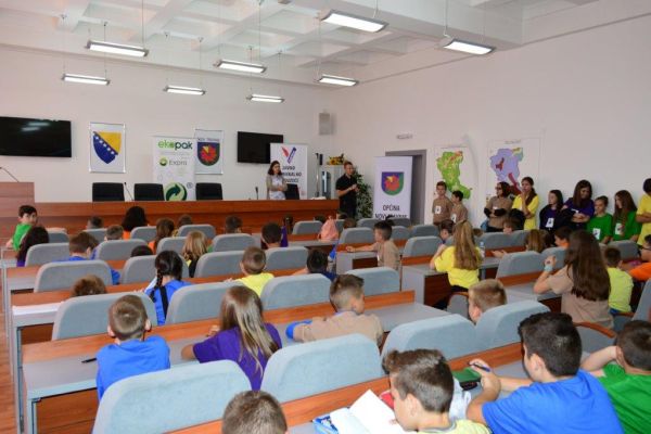 Sa mališanima Novog Travnika Ekopak obilježio 5. juni – Svjetski dan zaštite okoliša 
