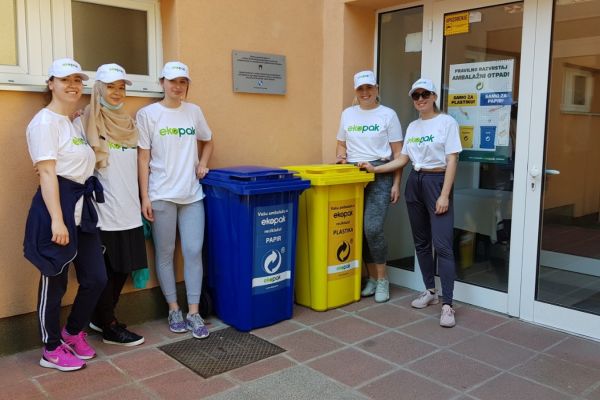 Svjetski dan zaštite okoliša-Ekopak uveo Studentski dom Bjelave u sistem reciklaže