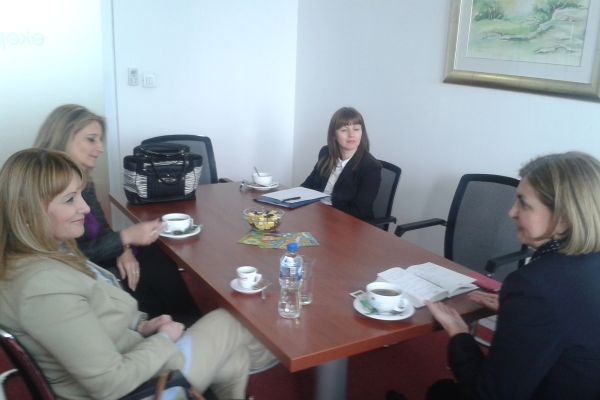 Ministrica za građenje, prostorno uređenje i zaštitu okoliša Unsko-sanskog kantona, gđa Sinha Kurbegović u posjeti Ekopaku