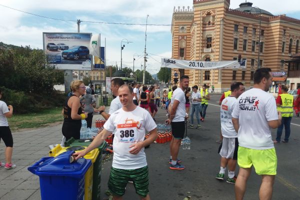 Reciklaža ambalažnog otpada na 11. Sarajevo polumaratonu