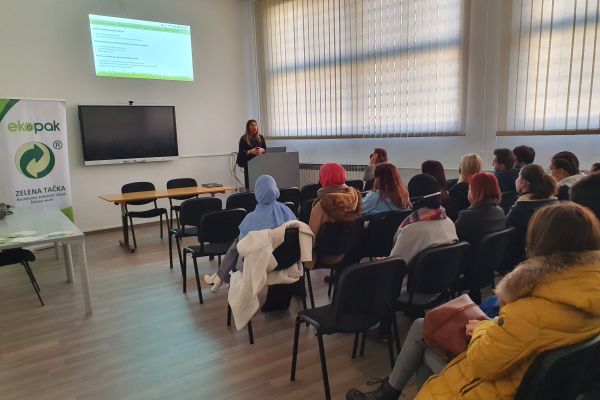 Ekopak održao predavanje studentima PMF Sarajevo 