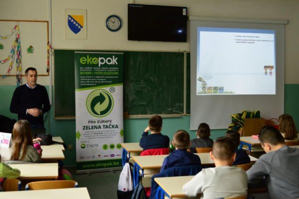 Ekopak held trainings in three primary schools in Centar Municipality Sarajevo,