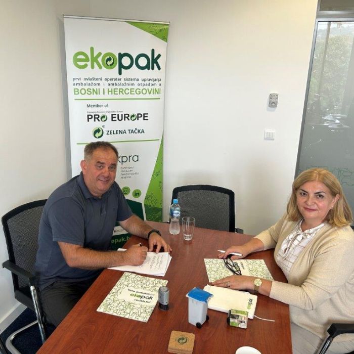 Ekopak and JKP Standard Konjic are developing a primary selection system for packaging waste from municipal waste in Konjic