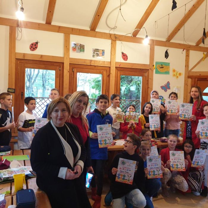 Ekopak održao kreativnu radionicu za djecu iz O.Š. „Aleksa Šantić“ iz Sarajeva